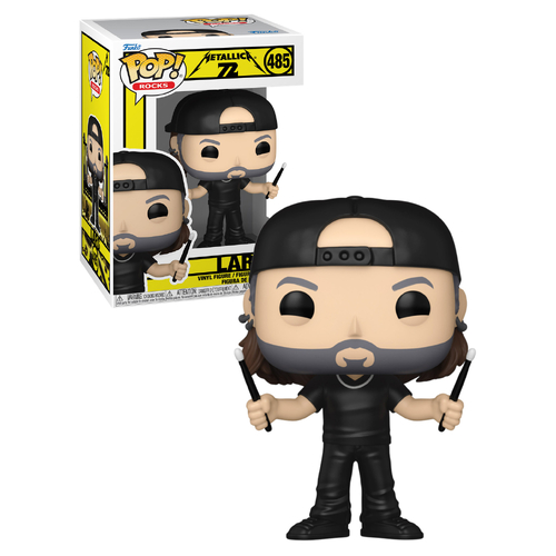 Funko POP! Rocks Metallica (72 Seasons) #485 Lars - New, Mint Condition