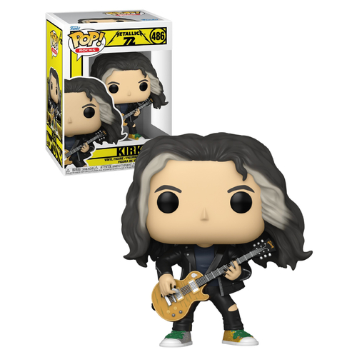 Funko POP! Rocks Metallica #486 Kirk - New, Mint Condition