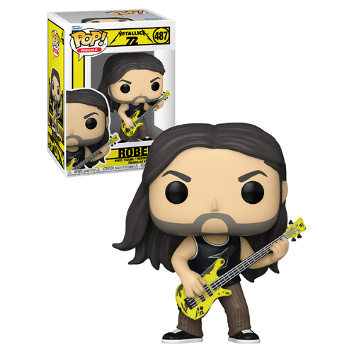 Funko POP! Rocks Metallica #487 Robert - New, Mint Condition