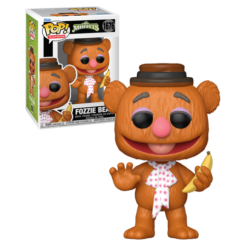 Funko POP! Television The Muppets #1676 Fozzie Bear - New, Mint Condition