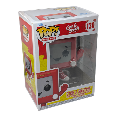 Funko POP! Retro Toys Etch A Sketch #130 - New, Non-Mint Condition