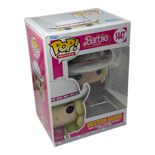 Funko POP! Movies Barbie The Movie #1447 Western Barbie - New, Non-Mint Condition