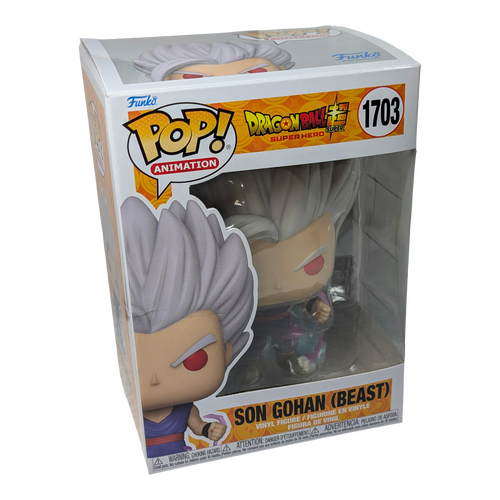 Funko POP! Animation Dragonball Super #1703 Son Gohan (Beast) - New, Non-Mint Condition