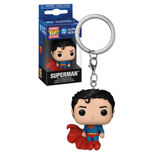 Funko Pocket POP! Keychain DC Super Heroes Superman - New, Mint Condition