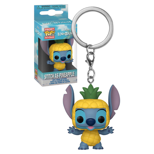 Funko Pocket POP! Keychain Lilo & Stitch Stitch As Pineapple - New, Mint Condition