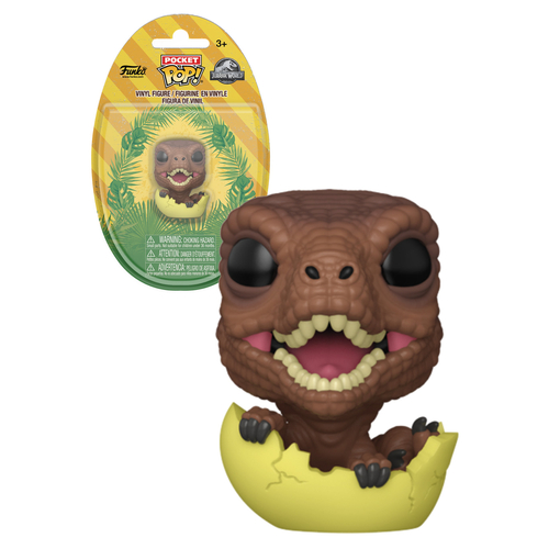 Funko Pocket POP! Keychain Jurassic World Velociraptor Hatching - New, Mint Condition