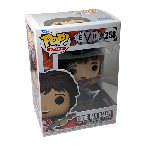 Funko POP! Rocks EVH #258 Eddie Van Halen - New, Non-Mint Condition