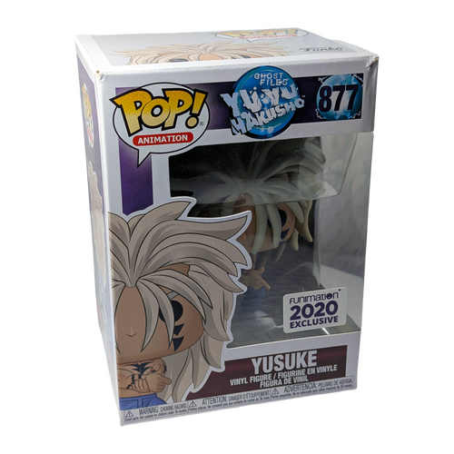 Funko POP! Animation Ghost Files Yu Yu Makusho #877 Yusuke - Funimation Exclusive - New, Non-Mint Condition