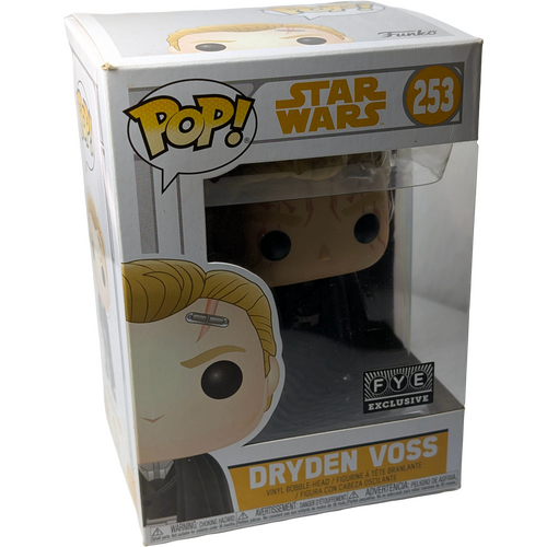 Funko POP! Star Wars Solo #253 Dryden Voss - FYE Exclusive - New, Non-Mint Condition