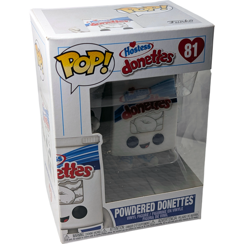 Funko POP! Ad Icons Hostess Donettes #81 Powdered Donettes - USA Exclusive - New, Non-Mint Condition