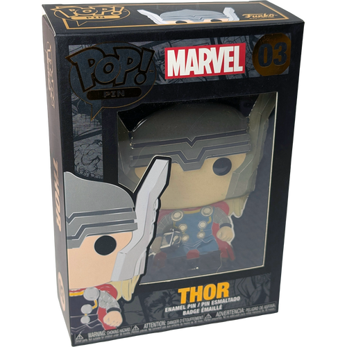 Funko POP! Pin Marvel #03 Thor - New, Non-Mint Condition