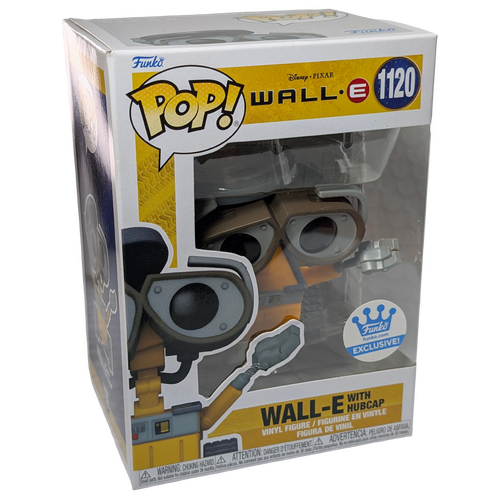 Funko POP! Disney #1120 Wall-E With Hubcap - Funko Shop Exclusive - New, Non-Mint Condition