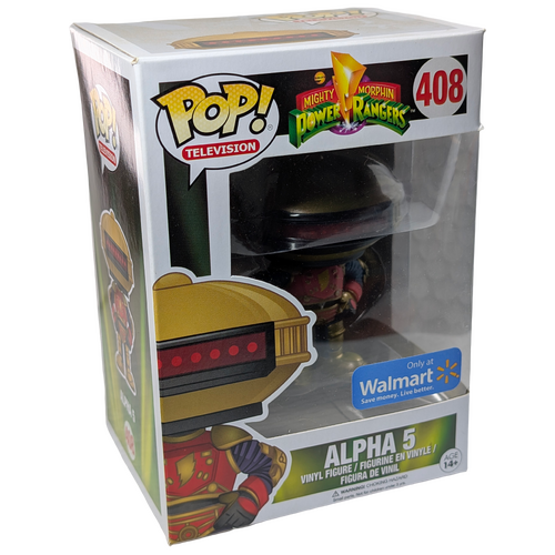Funko POP! Television Mighty Morphin Power Rangers #408 Alpha 5 - Walmart Exclusive - New, Non-Mint Condition