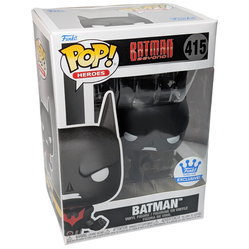 Funko POP! Heroes Batman Beyond #415 Batman Crouching - Funko Shop Exclusive - New, Non-Mint Condition