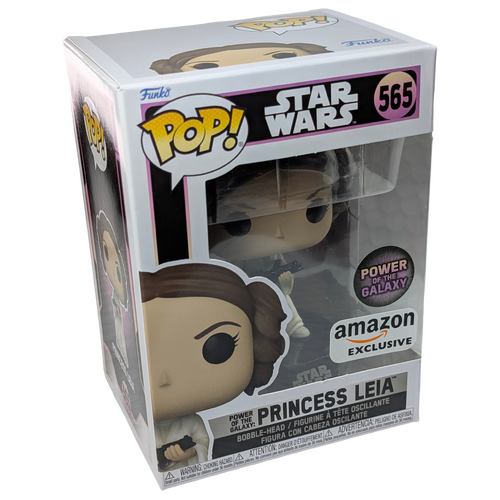 Funko POP! Star Wars #565 Princess Leia - Amazon Exclusive - New, Non-Mint Condition