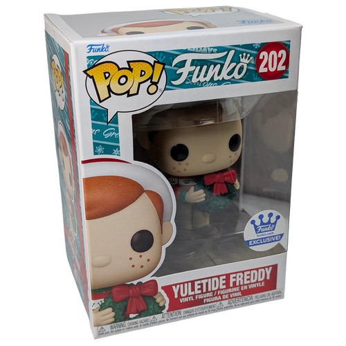 Funko POP! Funko #202 Yuletide Freddy - Funko Shop Exclusive - New, Non-Mint Condition