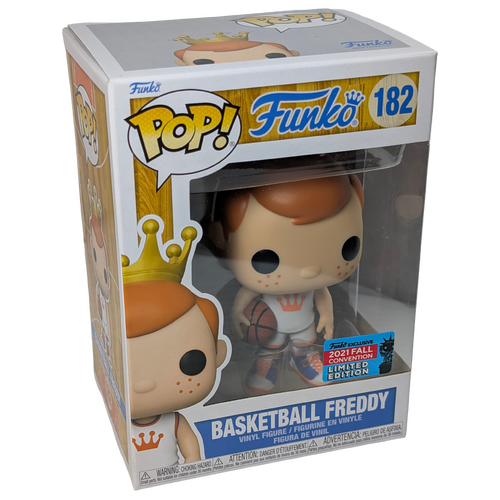 Funko POP! Funko #182 Basketball Freddy - New York Comic Con Exclusive - New, Non-Mint Condition