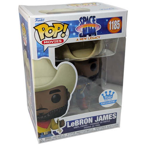 Funko POP! Movies Space Jam A New Legacy #1185 LeBron James - Funko Shop Exclusive - New, Non-Mint Condition