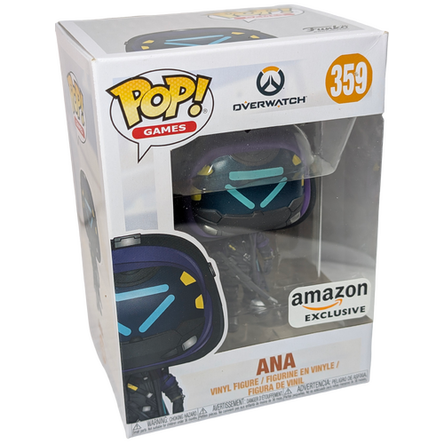 Funko POP! Games Overwatch #359 Ana (Masked) - Amazon Exclusive - New, Non-Mint Condition