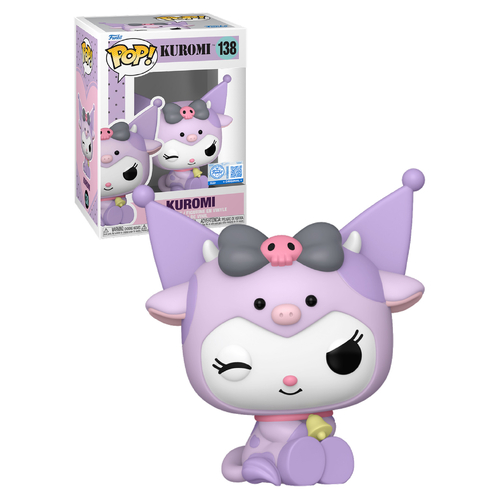 Funko POP! Sanrio Kuromi #138 Hello Kitty (Cow Cosplay) - New, Mint Condition
