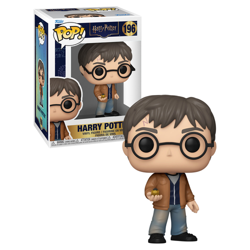 Funko POP! Harry Potter #196 Harry Potter (With Resurrection Stone) - New, Mint Condition