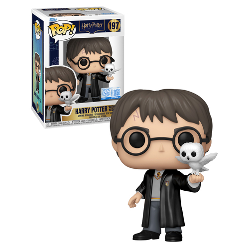 Funko POP! Harry Potter #197 Harry Potter With Hedwig - New, Mint Condition