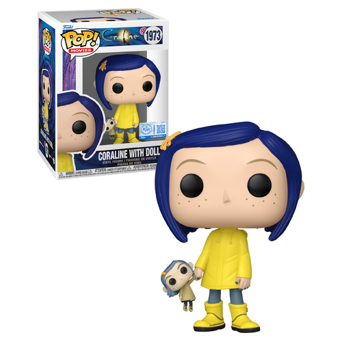 Funko POP! Movies #1973 Coraline With Doll - New, Mint Condition