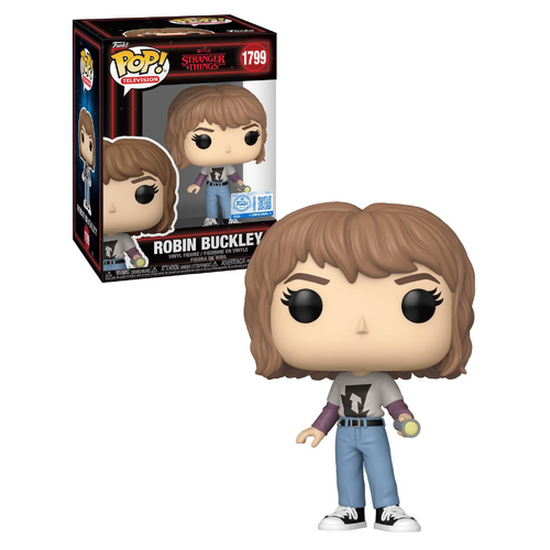 Funko POP! Television Stranger Things #1799 Robin Buckley (With Flashlight) - New, Mint Condition