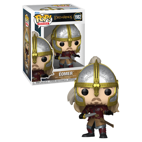 Funko POP! Movies The Lord of The Rings #1982 Eomer - New, Mint Condition