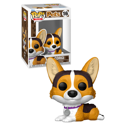 Funko POP! Pets #16 Corgi - New, Mint Condition