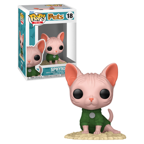Funko POP! Pets #18 Sphynx - New, Mint Condition