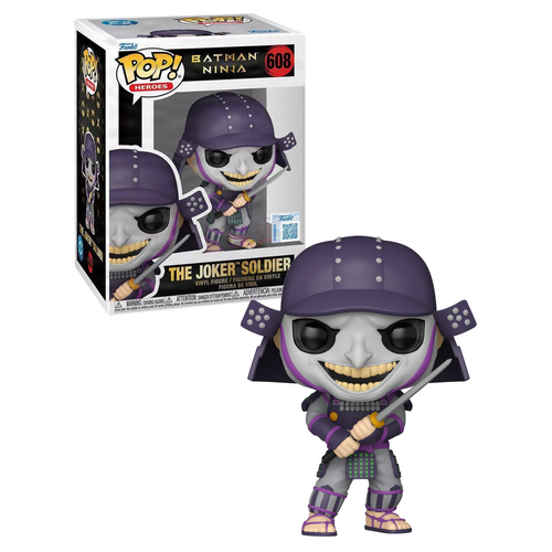 Funko POP! Heroes Batman Ninja #608 The Joker Soldier - New, Mint Condition