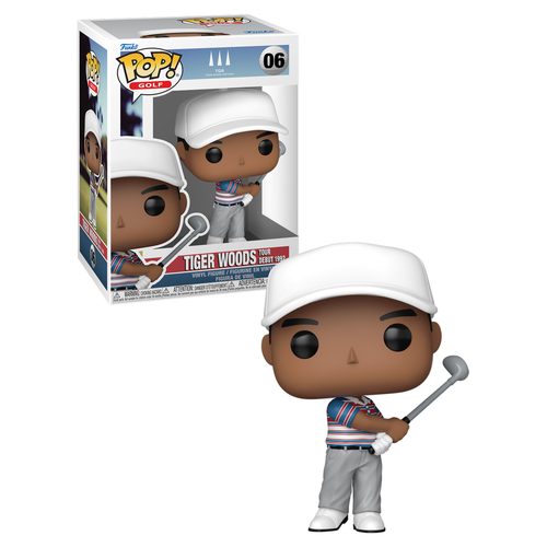 Funko POP! Golf Tiger Woods #06 Tiger Woods Tour Debut 1992 - New, Mint Condition