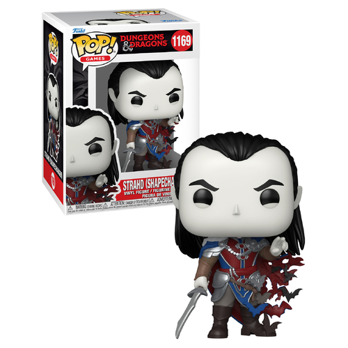Funko POP! Games Dungeons & Dragons #1169 Strahd (Shapechanger) - New, Mint Condition