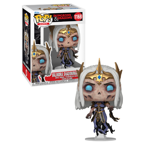 Funko POP! Games Dungeons & Dragons #1168 Valindra Shadowmantle - New, Mint Condition