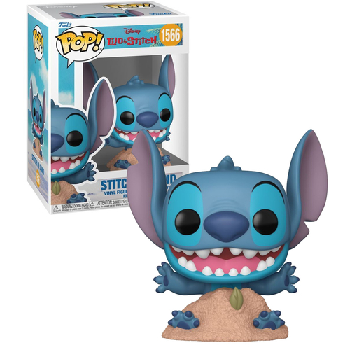 Funko POP! Disney Lilo & Stitch #1566 Stitch In Sand - New, Mint Condition