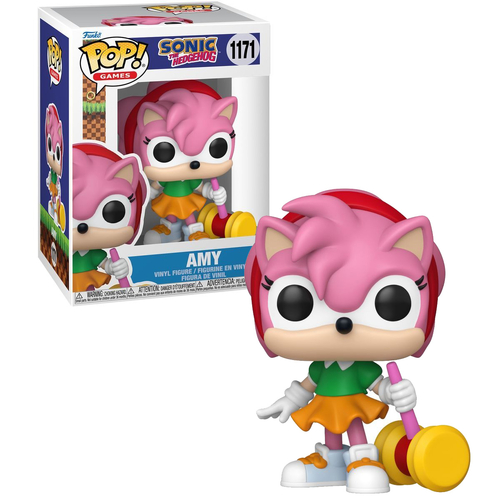 Funko POP! Games Sonic The Hedgehog #1171 Amy - New, Mint Condition