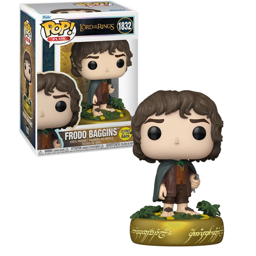 Funko POP! Plus The Lord Of The Rings #1832 Frodo Baggins (Glows In The Dark) - New, Mint Condition