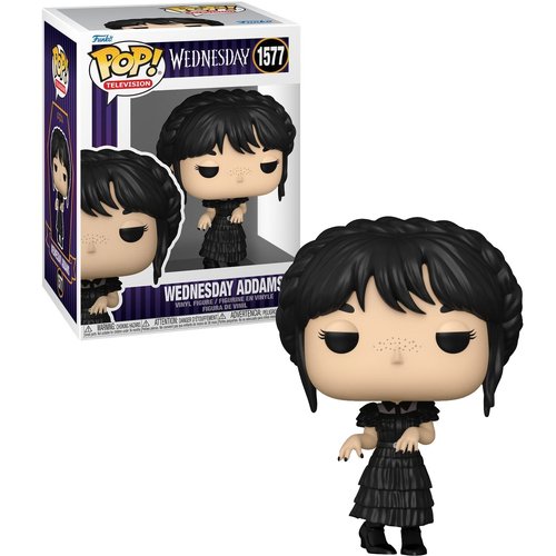 Funko POP! Television Wednesday #1577 Wednesday Addams (Rave'N Dance) - New, Mint Condition
