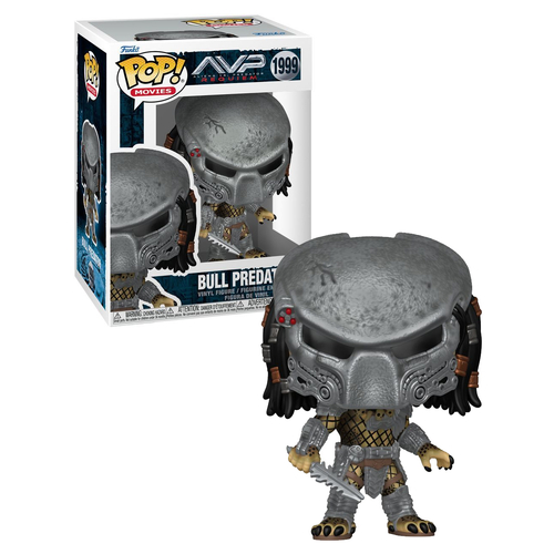 Funko POP! Movies AVP Alien Vs Predator #1999 Bull Predator - New, Mint Condition