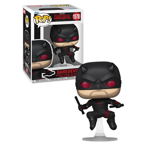 Funko POP! Marvel Daredevil Born Again #1578 Daredevil (Black Suit) - New, Mint Condition