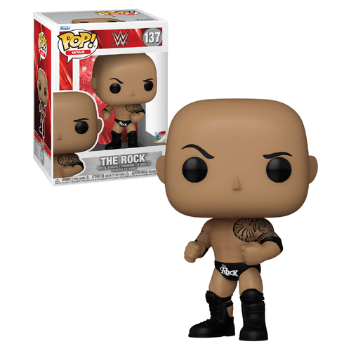 Funko POP! WWE #137 The Rock (Final Boss) - New, Mint Condition