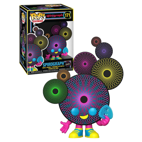 Funko POP! Retro Toys Spirograph #171 Spirograph - Limited Chase Edition (Black Light) - New, Mint Condition