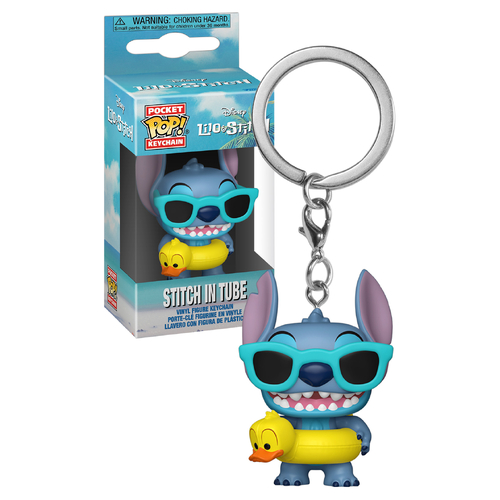 Funko Pocket POP! Keychain Disney Lilo & Stitch #90674 Stitch In Tube - New, Mint Condition