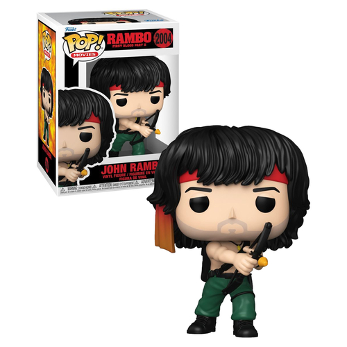Funko POP! Movies Rambo #2004 John Rambo (With Bow) - New, Mint Condition