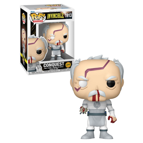 Funko POP! Television Invincible #1913 Conquest - Limited Chase Edition (With Damaged Arm) - New, Mint Condition