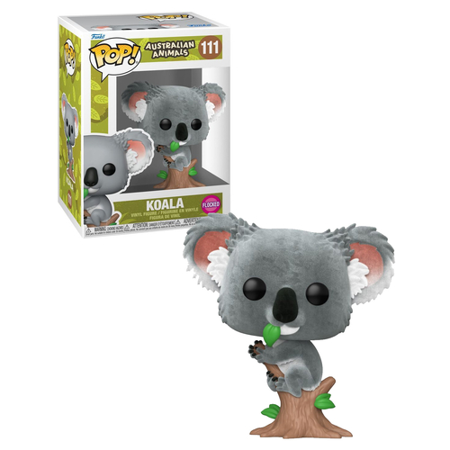 Funko POP! Australian Animals #111 Koala (Flocked) - New, Mint Condition
