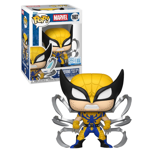 Funko POP! Marvel #1607 Wolverine (Spider-Man Mash-Up) - New, Mint Condition