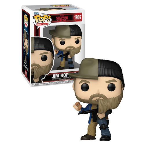Funko POP! Television Stranger Things #1907 Jim Hopper (Split) - New, Mint Condition