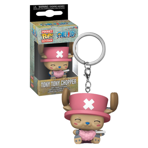 Funko Pocket POP! Keychain One Piece #91750 Tony Tony Chopper (With Cotton Candy) - New, Mint Condition